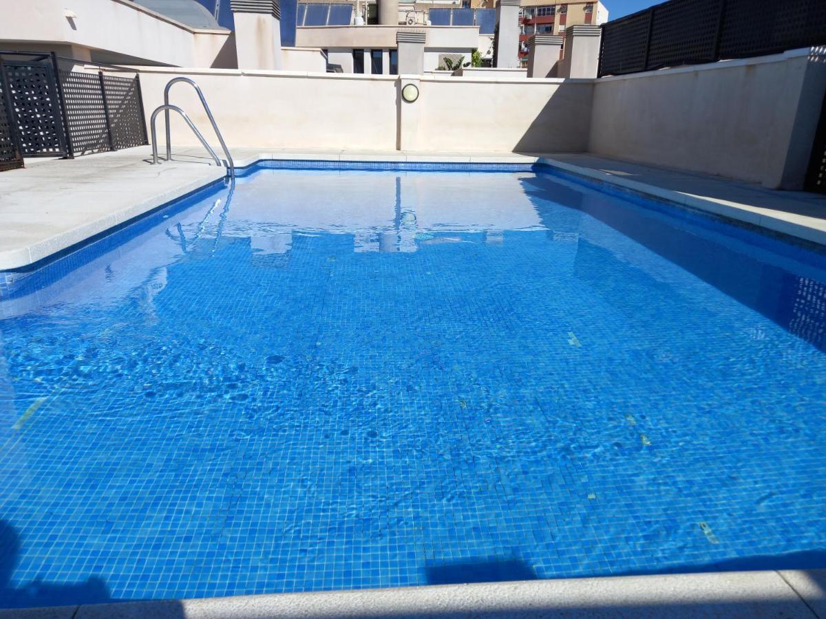 Apartamento Eursu Centro Con Piscina Málaga Eksteriør bilde