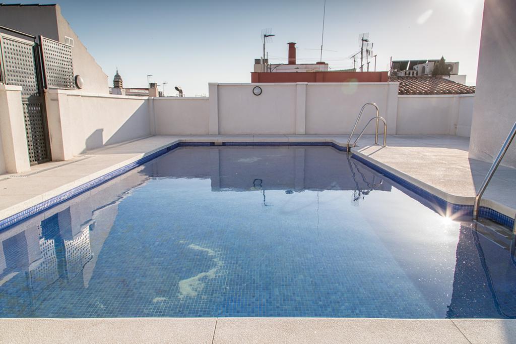 Apartamento Eursu Centro Con Piscina Málaga Eksteriør bilde